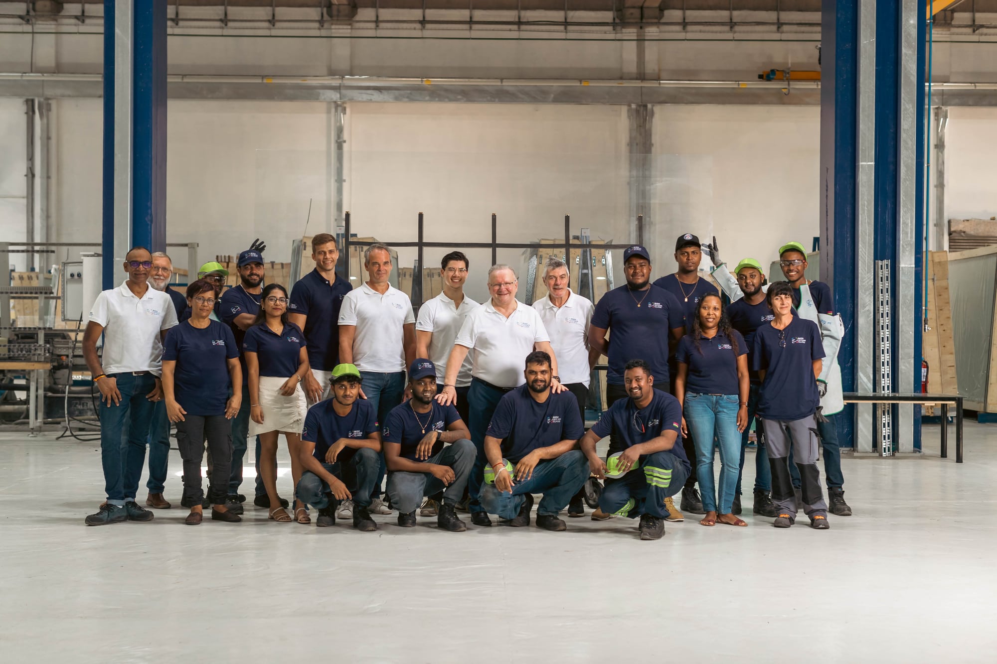 Our RIOU OCEAN GLASS teams at the heart of our development